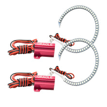 Cargar imagen en el visor de la galería, Oracle 18-21 Ford Mustang LED Headlight Halo Kit - Red SEE WARRANTY