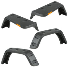 Cargar imagen en el visor de la galería, Rugged Ridge Hurricane Fender Flare Kit EU Smooth 07-18 Jeep Wrangler JK