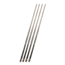 Cargar imagen en el visor de la galería, Brida de bloqueo positivo de acero inoxidable DEI, 1/4 pulg. (7 mm) x 14 pulg., 4 por paquete