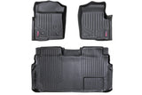 Floor Mats - FR & RR - 2 Ret Hook - Ford F-150 2WD/4WD (2011-2014)