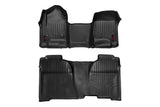 Floor Mats - FR & RR - OV Hump - Crew - Chevy/GMC 1500/2500HD/3500HD 2WD/4WD