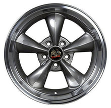 Cargar imagen en el visor de la galería, 17" Replica Wheel FR01 Fits Ford Mustang Bullitt Rim 17x10.5 Gunmetal Wheel