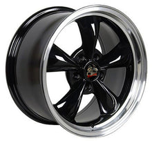 Cargar imagen en el visor de la galería, 17" Replica Wheel FR01 Fits Ford Mustang Bullitt Rim 17x8 Black Wheel