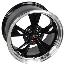 Cargar imagen en el visor de la galería, 17" Replica Wheel FR01 Fits Ford Mustang Bullitt Rim 17x8 Black Wheel