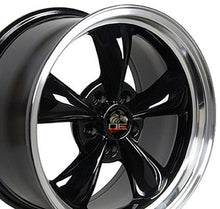 Cargar imagen en el visor de la galería, 17" Replica Wheel FR01 Fits Ford Mustang Bullitt Rim 17x8 Black Wheel