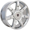 22" Replica Wheel CA80 Fits Cadillac Escalade Rim 22x9 Chrome Wheel