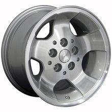 Cargar imagen en el visor de la galería, 15" Replica Wheel JP08 Fits Jeep Wrangler Rim 15x8 Silver Wheel