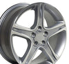 17" Replica Wheel LX01 Fits Lexus IS Rim 17x7 Silver Wheel
