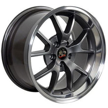 Cargar imagen en el visor de la galería, 18" Replica Wheel FR05 Fits Ford Mustang FR500 Rim 18x10 Gunmetal Wheel