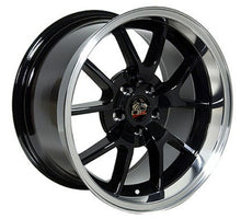 Cargar imagen en el visor de la galería, 18" Replica Wheel FR05 Fits Ford Mustang FR500 Rim 18x10 Black Wheel