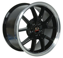 Cargar imagen en el visor de la galería, 18" Replica Wheel FR05 Fits Ford Mustang FR500 Rim 18x9 Black Wheel