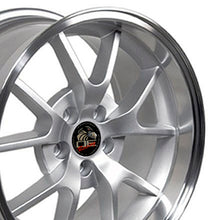 Cargar imagen en el visor de la galería, 18" Replica Wheel FR05 Fits Ford Mustang FR500 Rim 18x10 Silver Wheel