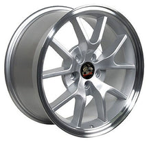 Cargar imagen en el visor de la galería, 18" Replica Wheel FR05 Fits Ford Mustang FR500 Rim 18x9 Silver Wheel