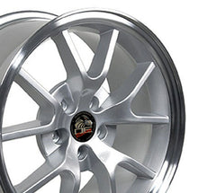 Cargar imagen en el visor de la galería, 18" Replica Wheel FR05 Fits Ford Mustang FR500 Rim 18x9 Silver Wheel