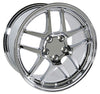 17" Replica Wheel CV04 Fits Chevrolet Corvette - C5 Z06 Rim 17x9.5 Chrome Wheel