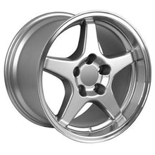 Cargar imagen en el visor de la galería, 17&quot; Replica Wheel CV01 Fits Chevrolet Corvette - ZR1 Rim 17x11 Silver Wheel