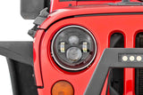 7 Inch Headlight - Pair - Jeep Wrangler JK (07-18)/Wrangler TJ (97-06)